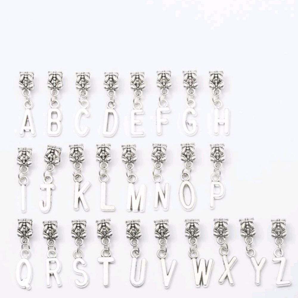 Alphabet charms  